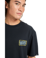 The Quiksilver Mens Gotam Foam T-Shirt in Black