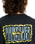 The Quiksilver Mens Gotam Foam T-Shirt in Black