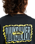 The Quiksilver Mens Gotam Foam T-Shirt in Black