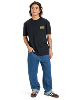 The Quiksilver Mens Gotam Foam T-Shirt in Black