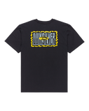 The Quiksilver Mens Gotam Foam T-Shirt in Black