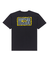 The Quiksilver Mens Gotam Foam T-Shirt in Black