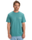 The Quiksilver Mens Anchor Lockup T-Shirt in Deep Sea