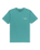 The Quiksilver Mens Anchor Lockup T-Shirt in Deep Sea