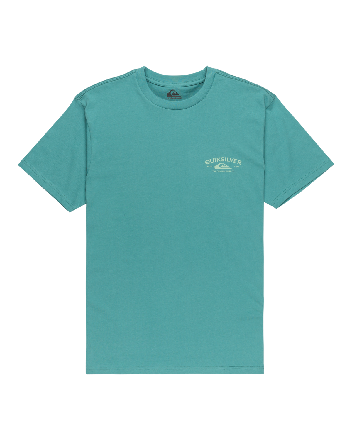 The Quiksilver Mens Anchor Lockup T-Shirt in Deep Sea