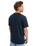 The Quiksilver Mens Anchor Lockup T-Shirt in Dark Navy