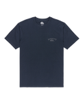 The Quiksilver Mens Anchor Lockup T-Shirt in Dark Navy