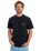 The Quiksilver Mens Anchor Lockup T-Shirt in Black