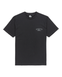 The Quiksilver Mens Anchor Lockup T-Shirt in Black
