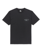 The Quiksilver Mens Anchor Lockup T-Shirt in Black