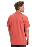 The Quiksilver Mens Anchor Lockup T-Shirt in Mustard