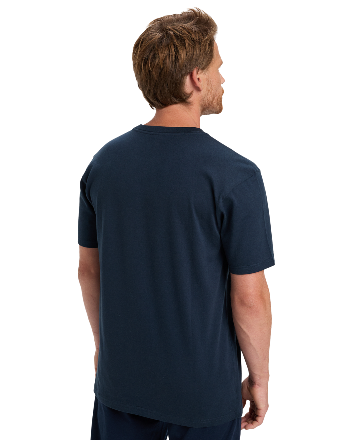The Quiksilver Mens Box Shaped T-Shirt in Dark Navy