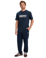 The Quiksilver Mens Box Shaped T-Shirt in Dark Navy