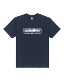 The Quiksilver Mens Box Shaped T-Shirt in Dark Navy