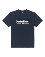 The Quiksilver Mens Box Shaped T-Shirt in Dark Navy