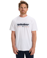 The Quiksilver Mens Box Shaped T-Shirt in White