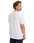 The Quiksilver Mens Box Shaped T-Shirt in White