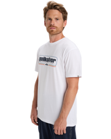 The Quiksilver Mens Box Shaped T-Shirt in White