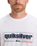 The Quiksilver Mens Box Shaped T-Shirt in White