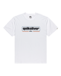 The Quiksilver Mens Box Shaped T-Shirt in White