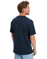 The Quiksilver Mens Type Line T-Shirt in Dark Navy