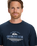 The Quiksilver Mens Type Line T-Shirt in Dark Navy