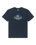 The Quiksilver Mens Type Line T-Shirt in Dark Navy