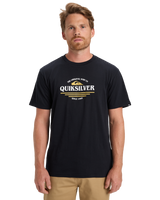 The Quiksilver Mens Type Line T-Shirt in Black