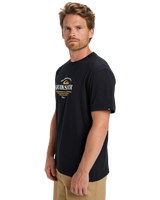 The Quiksilver Mens Type Line T-Shirt in Black