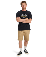 The Quiksilver Mens Type Line T-Shirt in Black