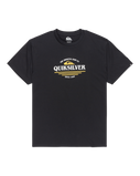 The Quiksilver Mens Type Line T-Shirt in Black