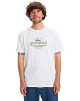 The Quiksilver Mens Type Line T-Shirt in White