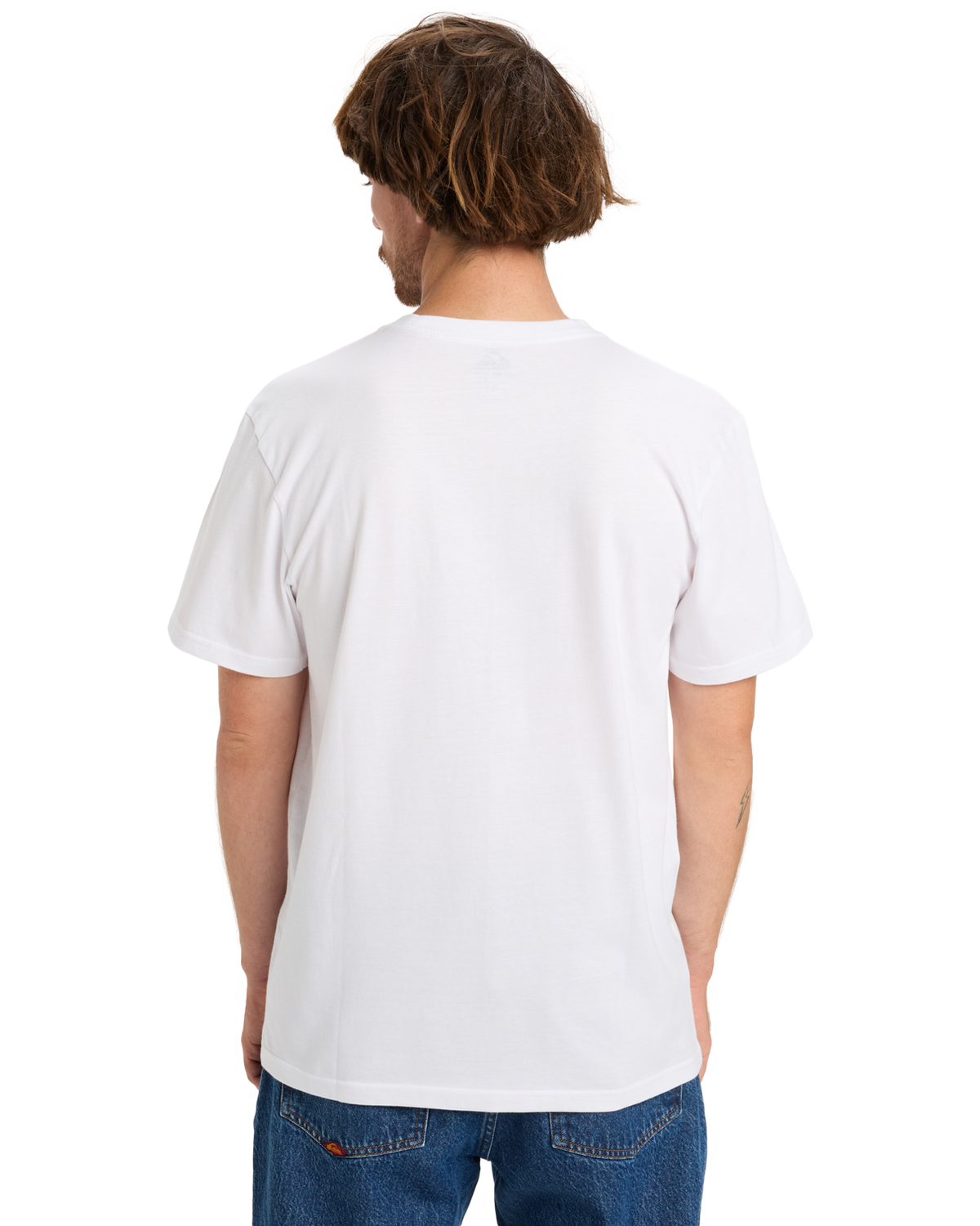 The Quiksilver Mens Type Line T-Shirt in White