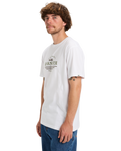 The Quiksilver Mens Type Line T-Shirt in White