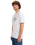 The Quiksilver Mens Type Line T-Shirt in White