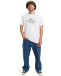 The Quiksilver Mens Type Line T-Shirt in White