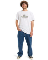 The Quiksilver Mens Type Line T-Shirt in White