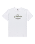 The Quiksilver Mens Type Line T-Shirt in White