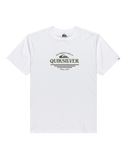 The Quiksilver Mens Type Line T-Shirt in White