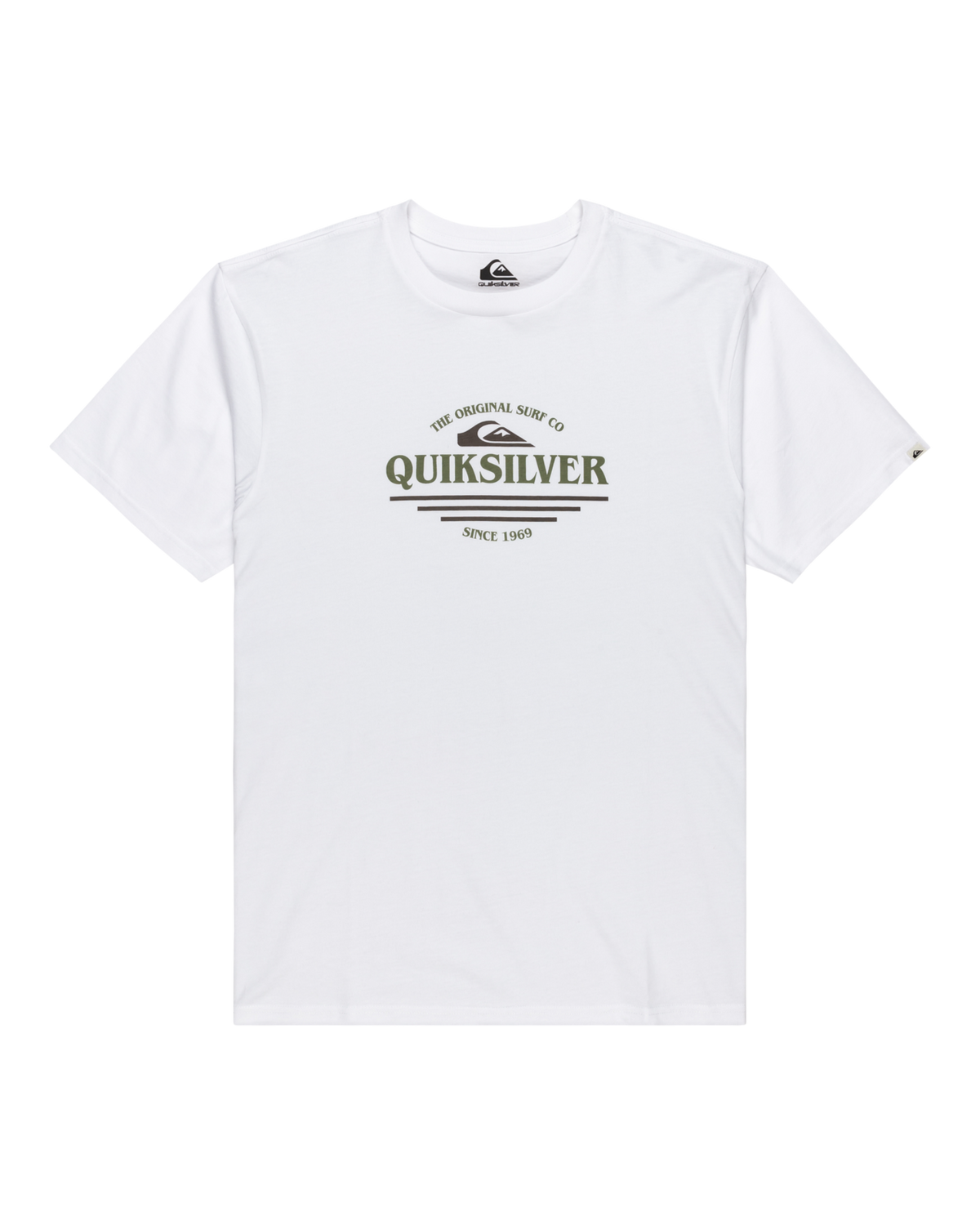 The Quiksilver Mens Type Line T-Shirt in White