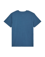 The Quiksilver Mens Mini Logo T-Shirt in Dark Denim
