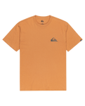 The Quiksilver Mens EV Mini Logo T-Shirt in Almond