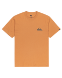 The Quiksilver Mens EV Mini Logo T-Shirt in Almond