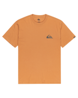 The Quiksilver Mens EV Mini Logo T-Shirt in Almond