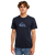 The Quiksilver Mens EV Comp Logo T-Shirt in Dark Navy