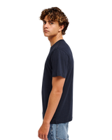 The Quiksilver Mens EV Comp Logo T-Shirt in Dark Navy