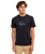 The Quiksilver Mens EV Comp Logo T-Shirt in Black