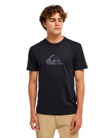 The Quiksilver Mens EV Comp Logo T-Shirt in Black