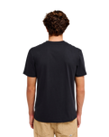 The Quiksilver Mens EV Comp Logo T-Shirt in Black