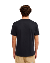 The Quiksilver Mens EV Comp Logo T-Shirt in Black
